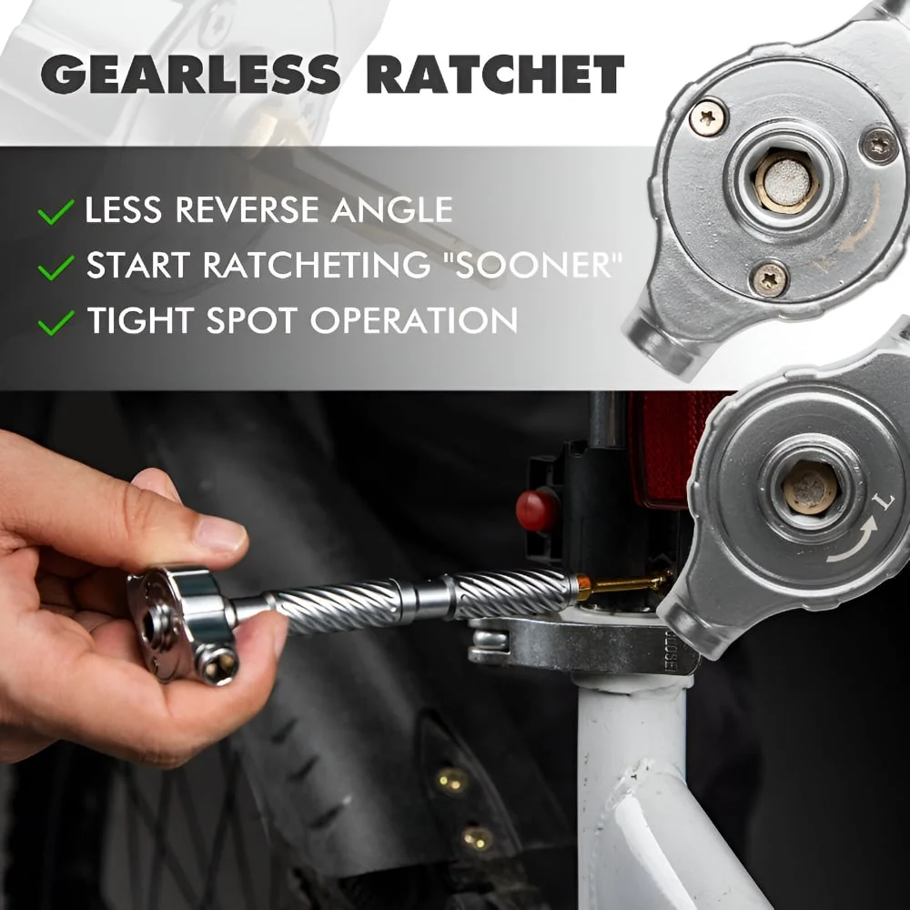Precision Screwdriver Set Ratchet Magnetic Mini Case - Image 8